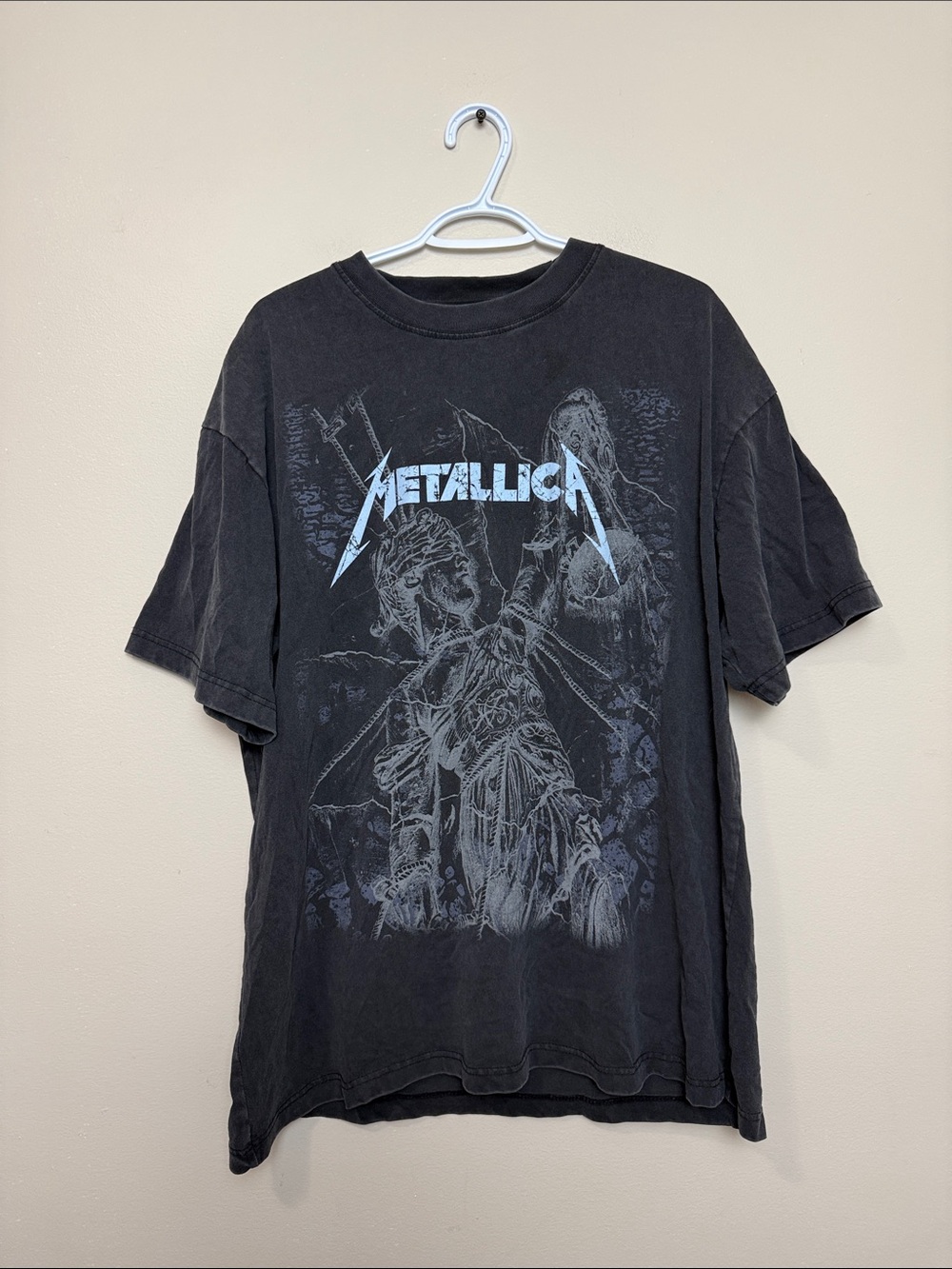Metallica Men's Black Graphic Band T-Shirt size XL
